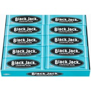 Black jack chewing gum licorice