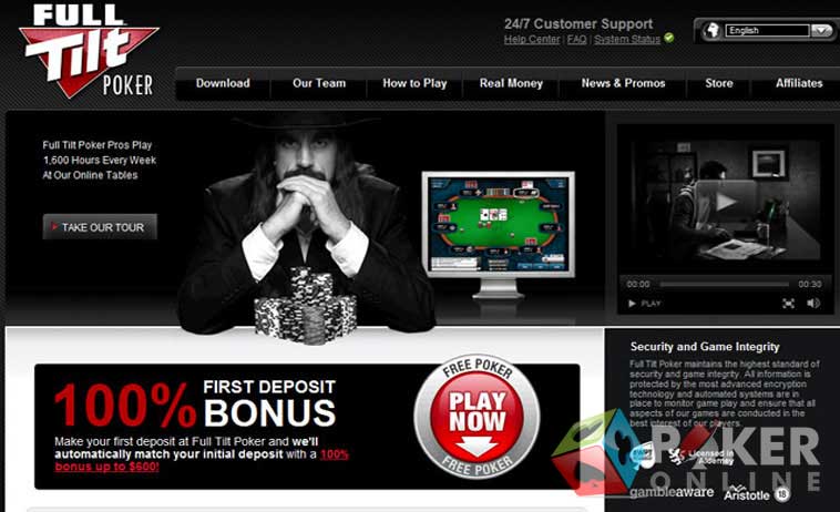 Bonus No Deposit Full Tilt Poker